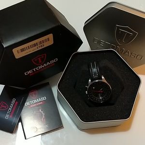 Detomaso SL1624C-BK Firenze Watch